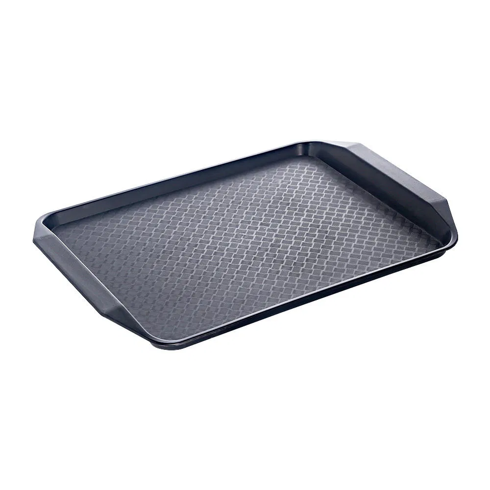 Double Ear Colorful Serving Tray Hotel Restaurant Using PP Material Food Tray