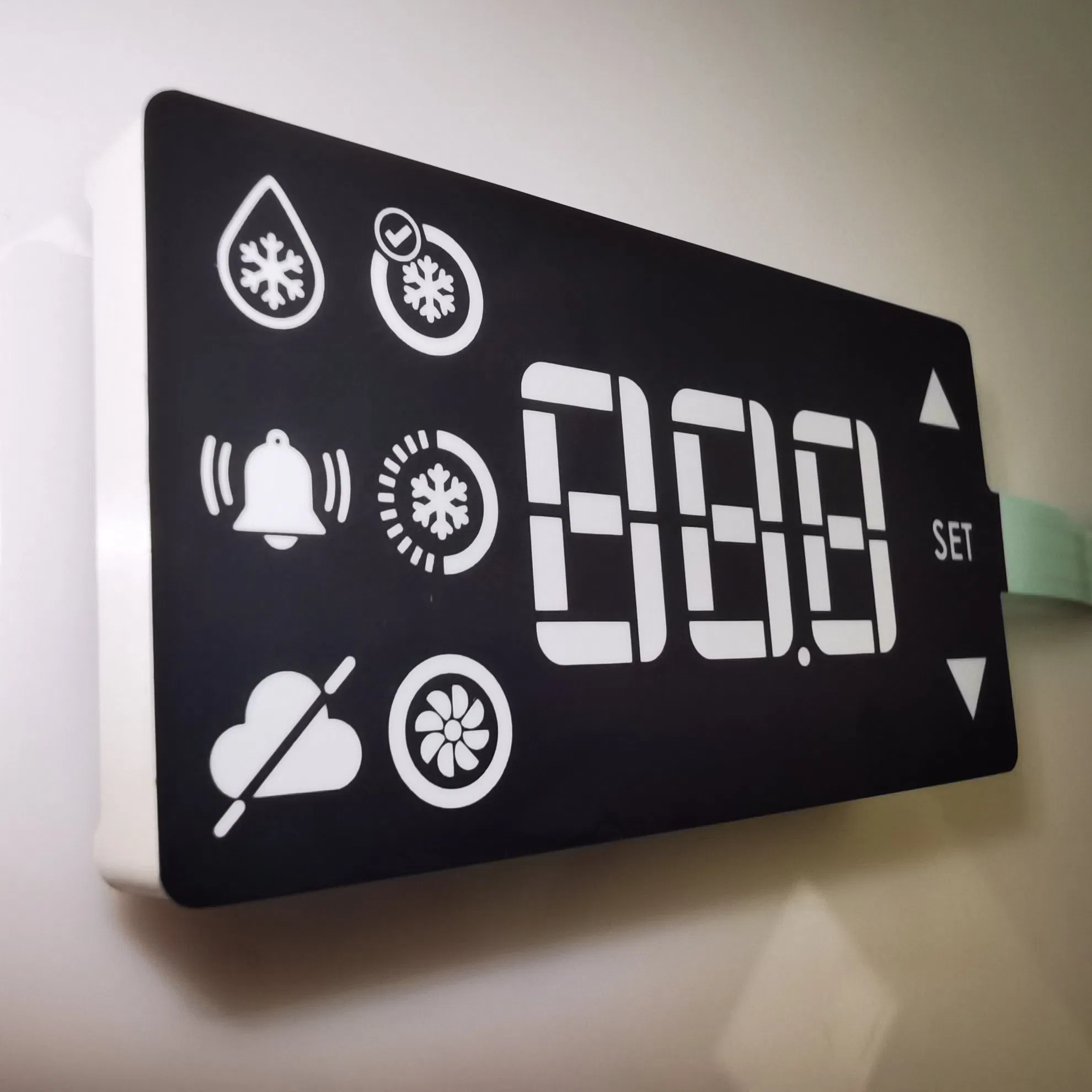Custom Multicolour 3 Digit 7 Segment LED Display Touch Button for Temperature Control