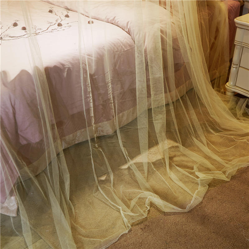 Mosquito Net Court Style Romantic Gradient Color Round Mosquito Net