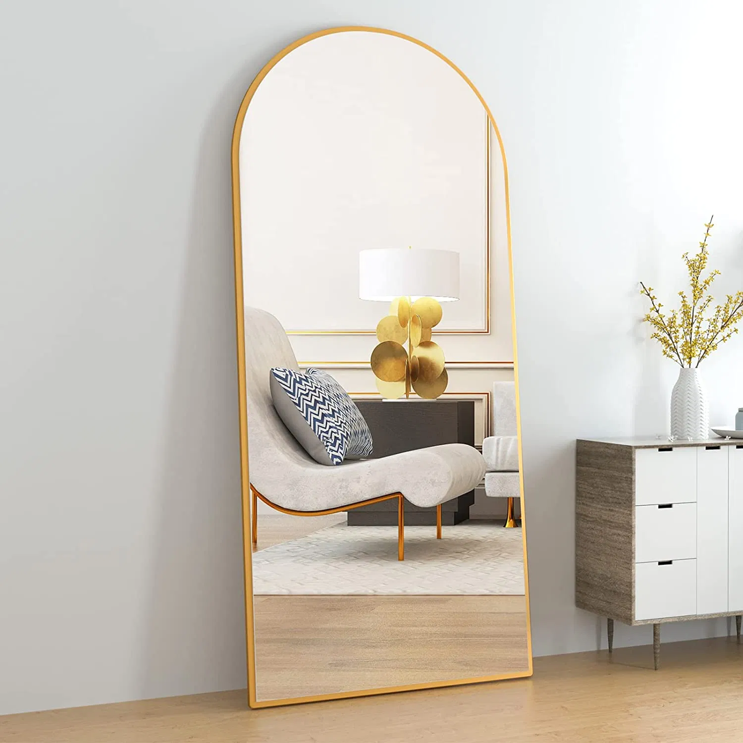 Full Length Framed Mirrors Wall Decorative