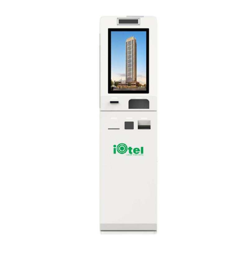 Customized Check-in and Check-out Kiosk with Touch Screen for Hotel
