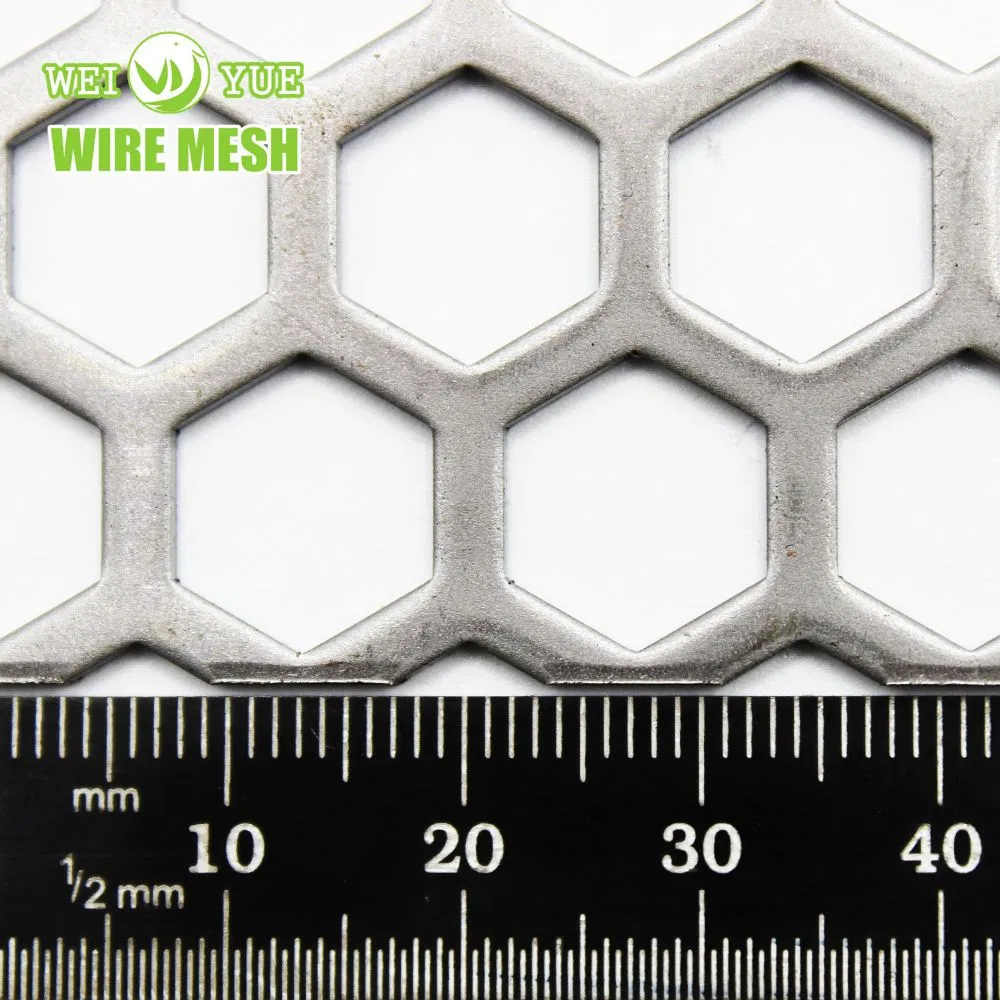 Factory Wholesale High Quality Perforated Metal Mesh Steel Sheet 6mm Thick Stainless Steel Perforated Sheet