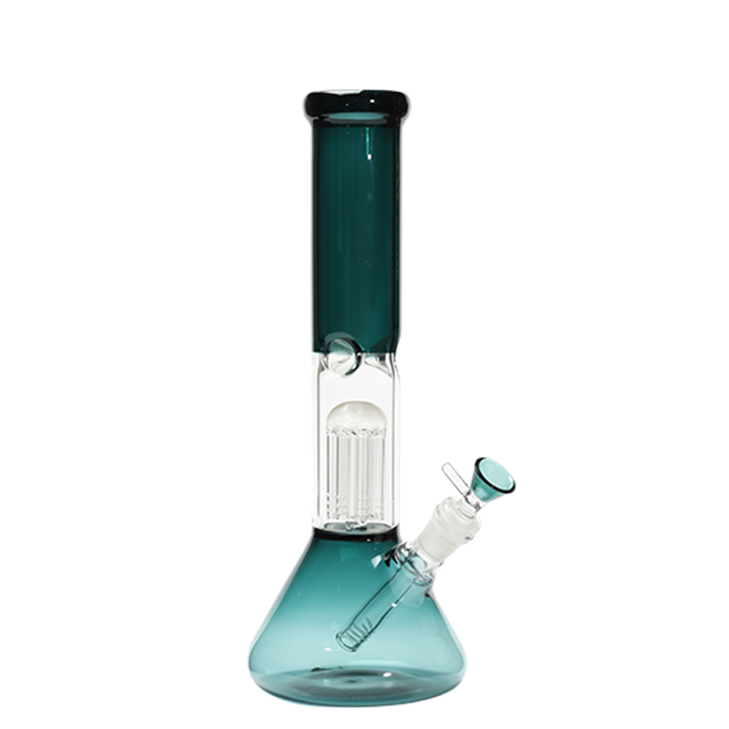 Factory Direct Wholesale Glass Beaker with Ice Catcher Glass Smoking Water Pipe
