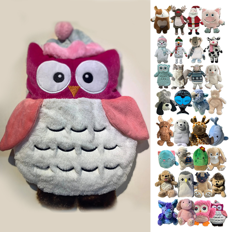 Animal Microwavable Heating Pad Stuffed Animals Heat Pack