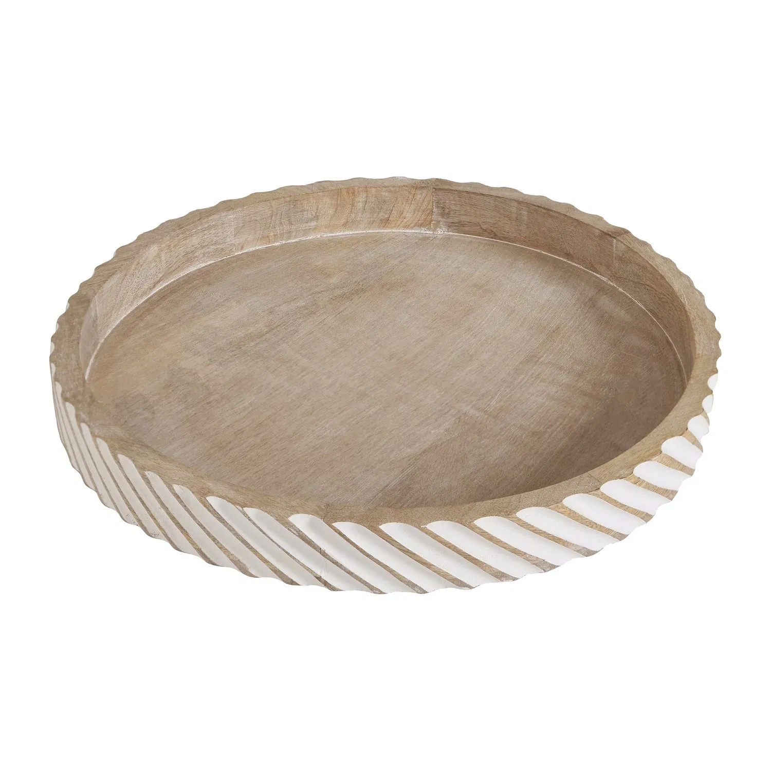 Wood Trays for Big Ottoman Coffee Table Counter Giant Decorative Organizer Tray, Huge Kitchen Serveware Cheese Board Charcuterie Tray