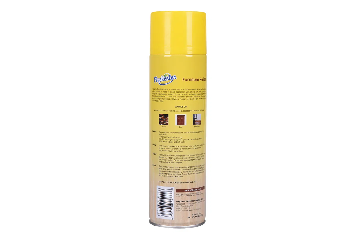 Furniture Polish Cleaner Liquid Spray Household Care