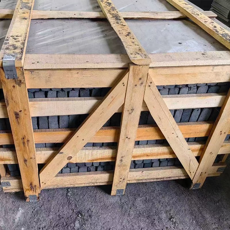 Tumble Natural Black Slate Tiles Cube Paving Stone Outdoor Flooring Cobblestone Tile