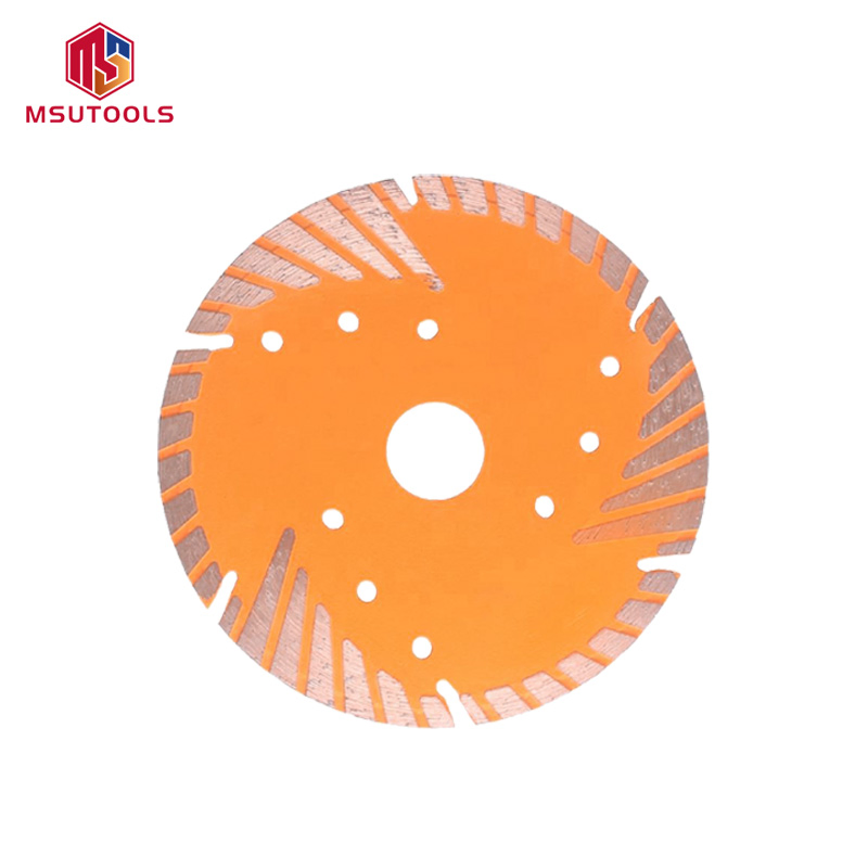 Hot Selling 6" Turbo Diamond Saw Blade 150mm Dry Diamond Cutting Disc for Granite Marble and Quartz Stones