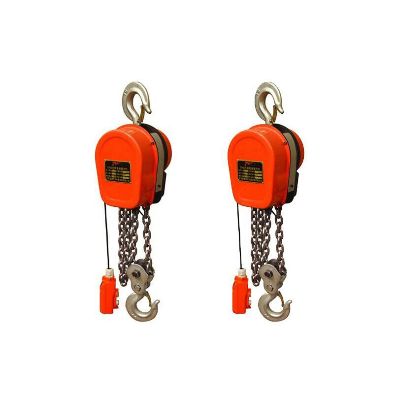 2ton 6m Red Elecctric Chain Hoist for Builders' Lift with CE