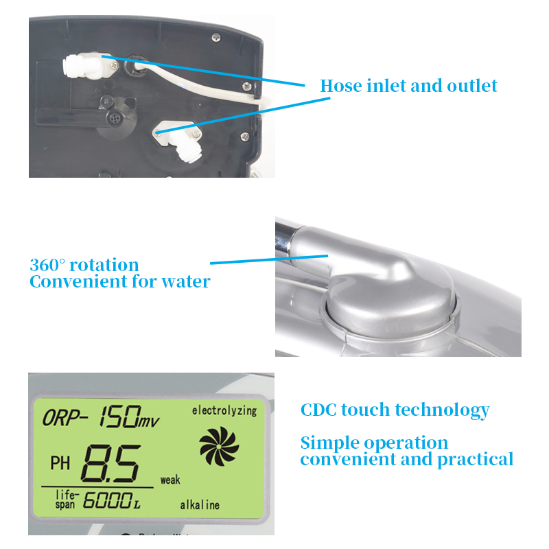 Alkaline Water Purifier and Dispenser for Home Drinking$300.00 - $360.00