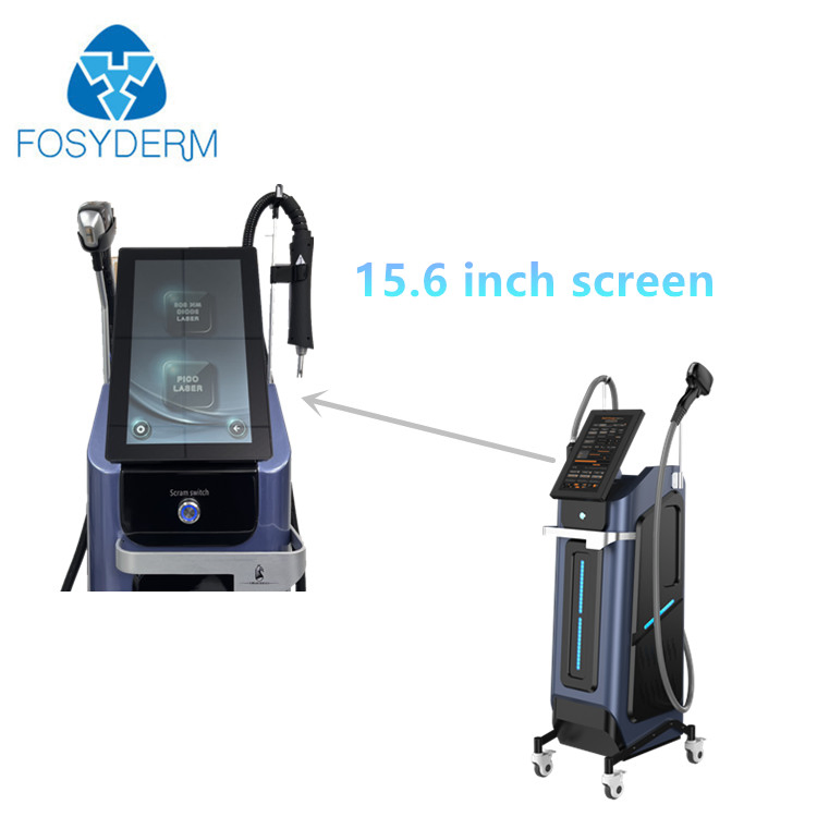 Laser Hair Removal Machine Black Swan Laser Tattoo Removing Double Handles