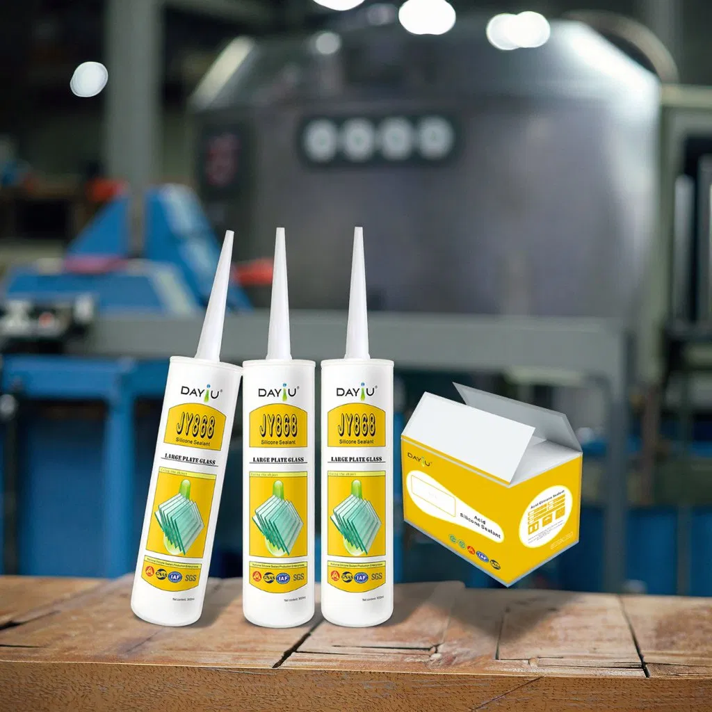 Excellent Sealing Performance Superior Mechanical Strength Construction-Grade Weatherproofing Acetic Sealant Silicone