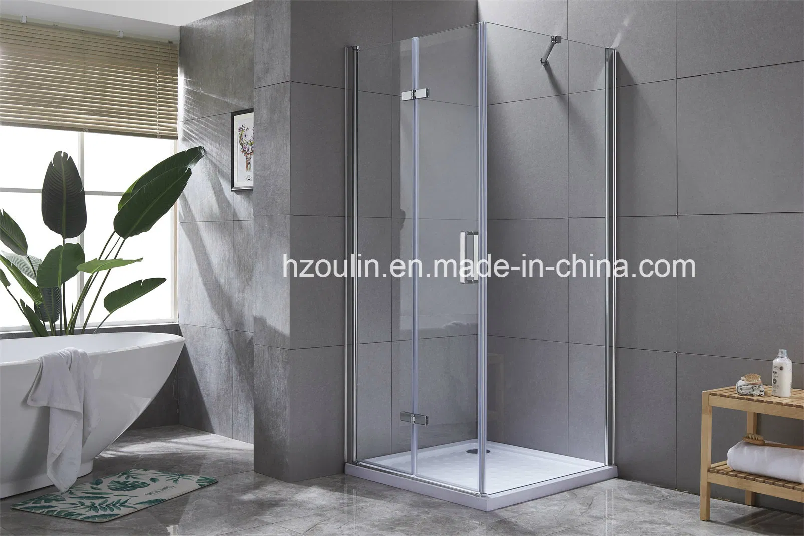 Shower Enclosure with High Quality Hinges