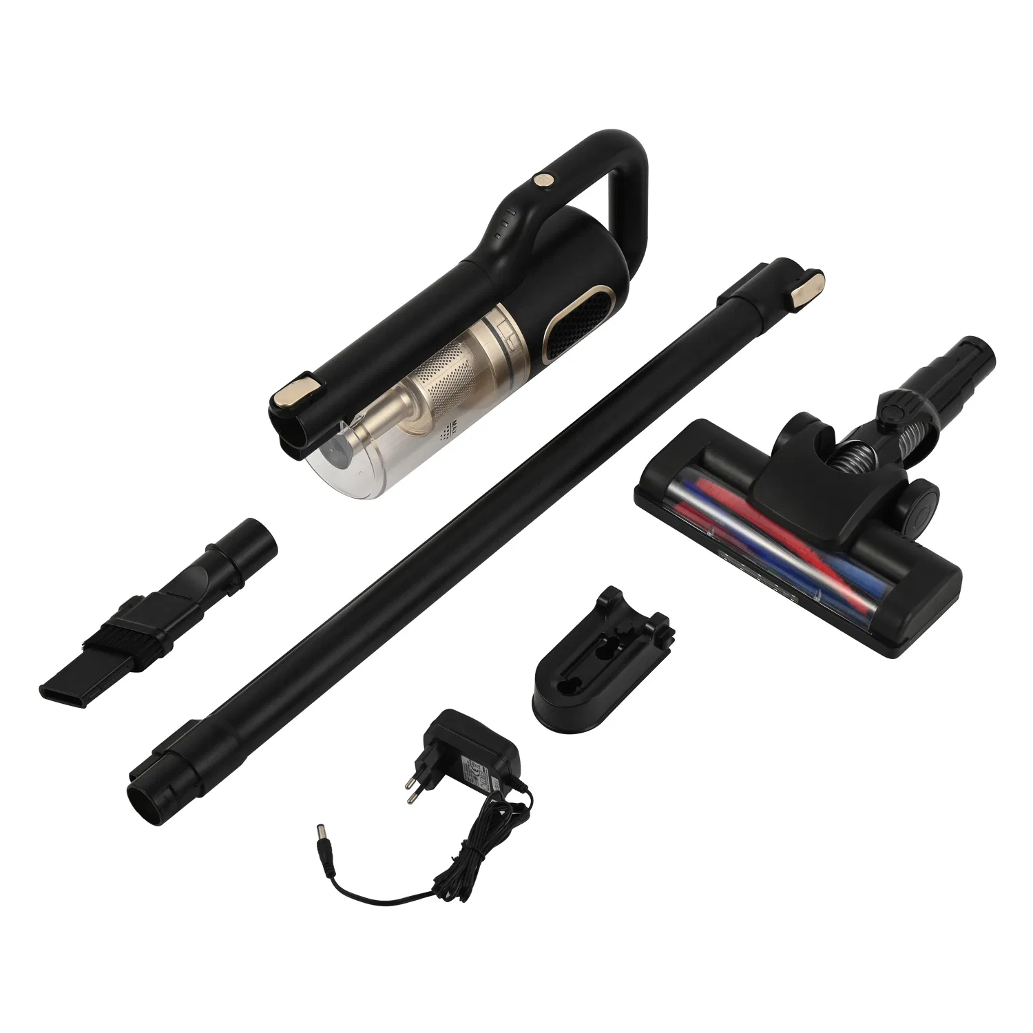 Advanced Cordless Vacuum Cleaner Featuring Turbo Brush Power