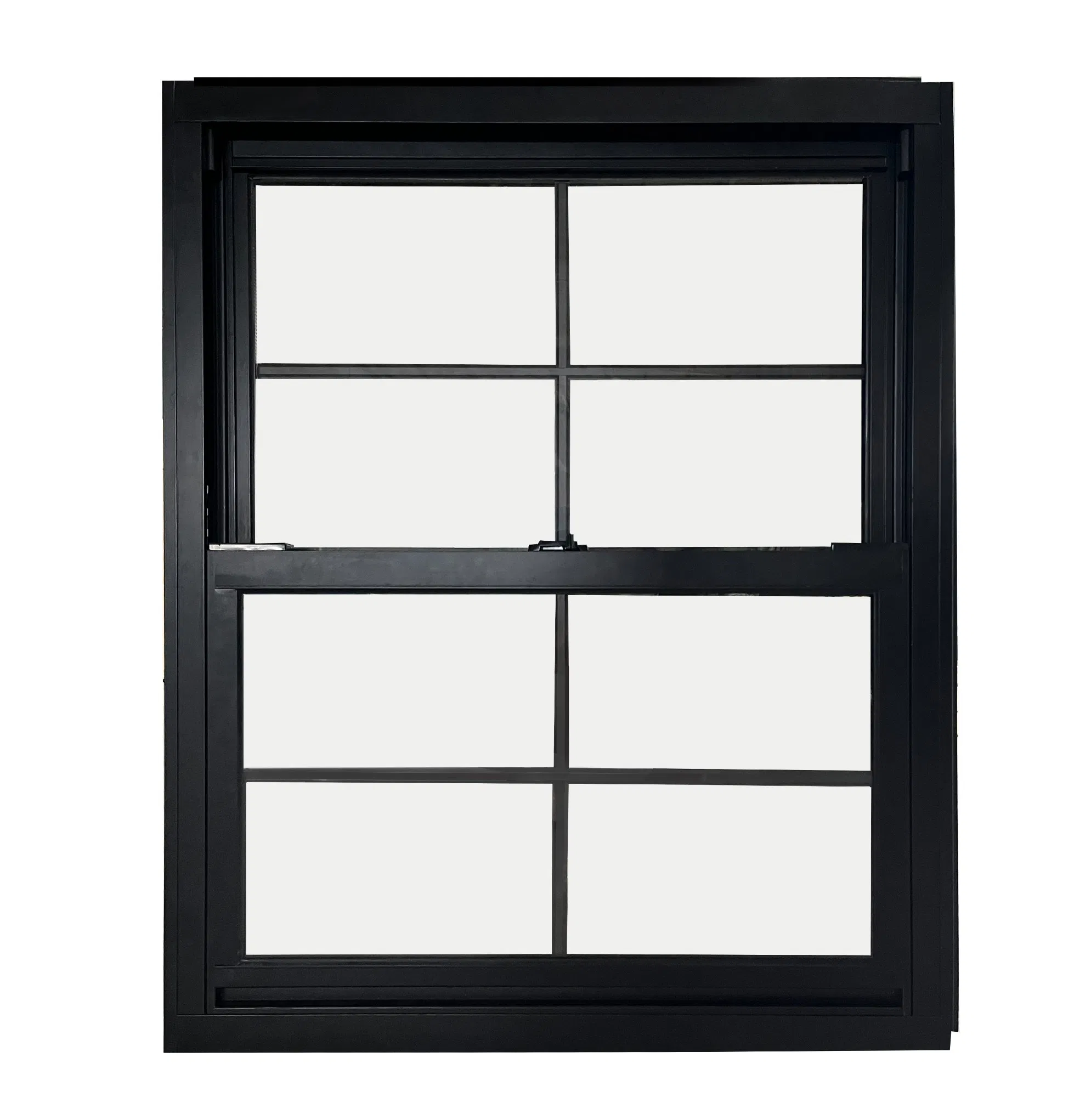 Penjoy American Popular Space Saving Grids Style Aluminum Hungwindow