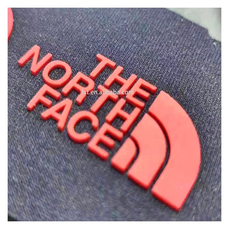 Этикетки силиконовые термопереводные 3D для одежды