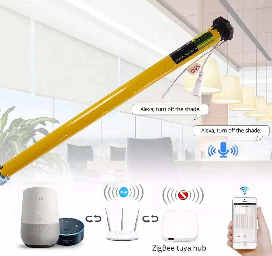 Smart Curtain Tubular Motor with Intelligent Control