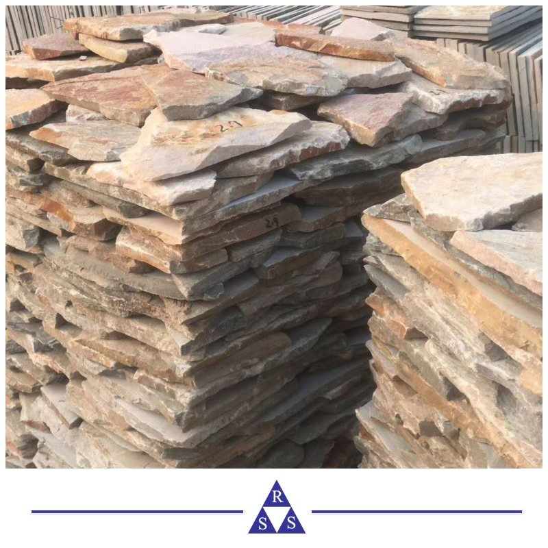 Decoration Granite Black Rusty Slate Stone Tile Sheet Wall Panel Roofing Material