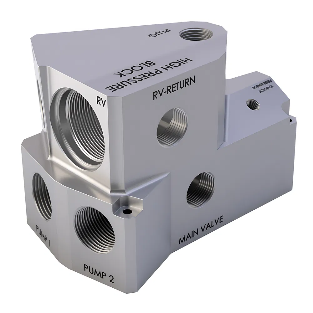 Гидравлический клапанный блок SH097 для горной техники