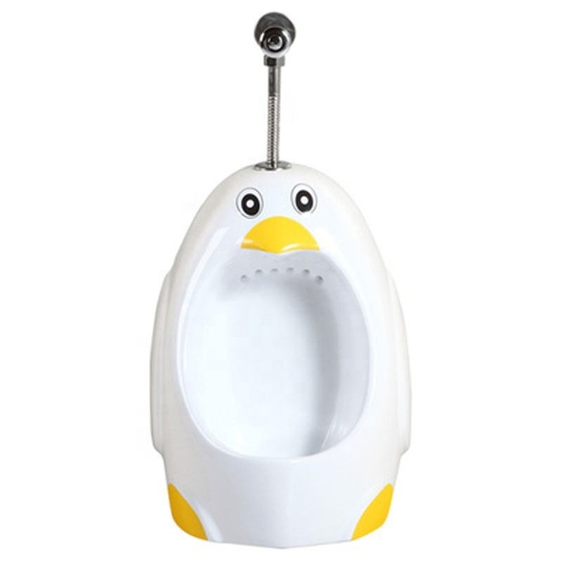 Wholesale Cartoon Sanitary Ware Ceramic Wall Hung Urinal for Kid