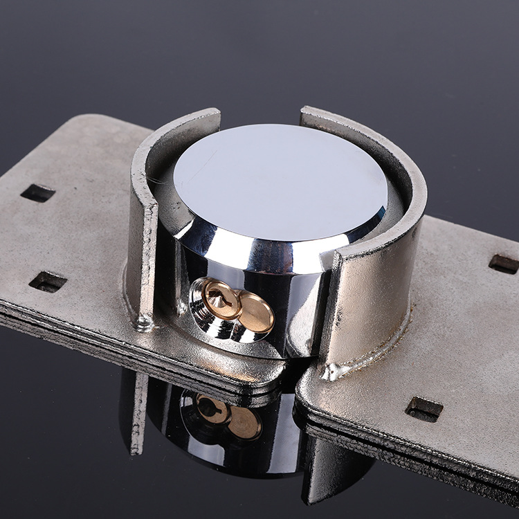 73mm Puck Lock High Security Hasp Shackle Round Hockey Puck Padlock with 2 Keys