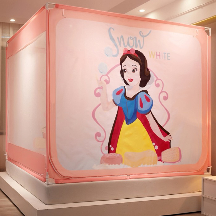 Hot Selling Themed Fitted Sheet Style Anti Fall Children's Mosquito Net