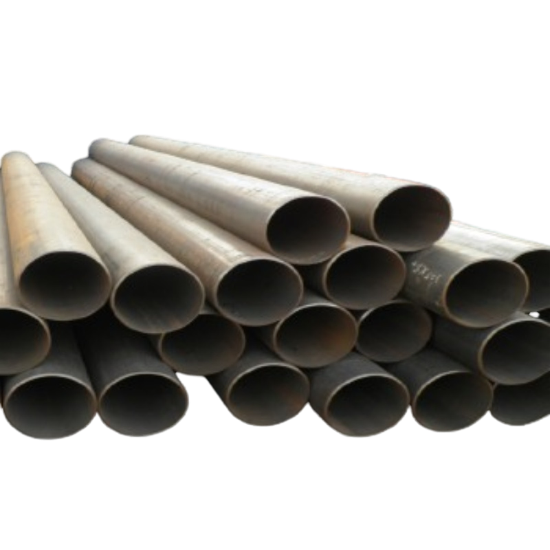 Heavy-Duty Hot-Dipped Galvanized Round Tube Steel Pipe with 300G/M² Zinc Coating - Premium Structural & Scaffolding Use Construction Pipe for Industrial Ap