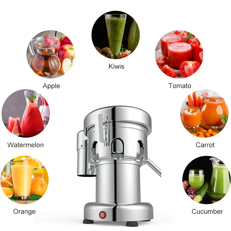 Hot Sell Ce Certificate Juicer Extractor Machine Carrot Juicer Machine Sugarcane Juicer Machine