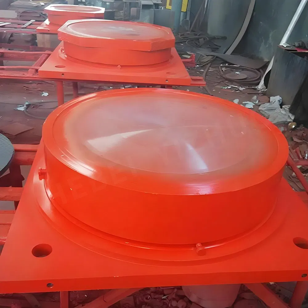 Highway and Railway Bridge Spherical Stainless Steel Bearing with Seismic Isolation and Damping Custom Basin/Pot Rubber Bearing