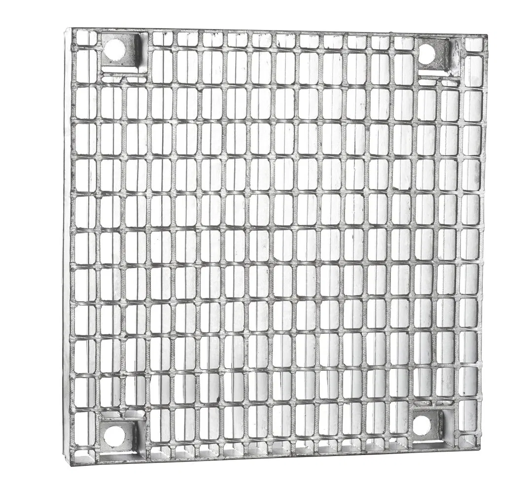 T6 Abrasive Nosing Steel Stair Tread Grating