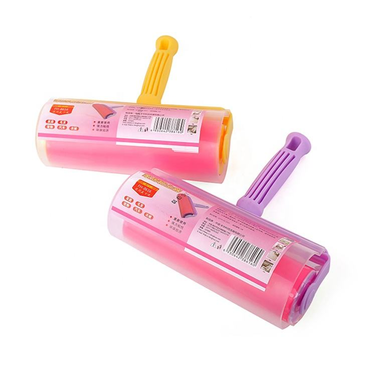 Househod Cothes Hair Remoye Cleaner Reusable Washable Sticky Silicone Ge Lint Roller