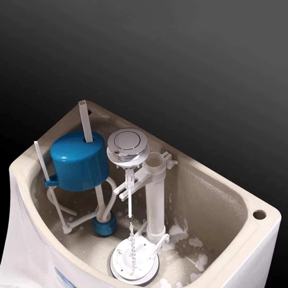 Toilet Tank Copper Head Inlet Valve Universal Adjustable Water Flush Valve