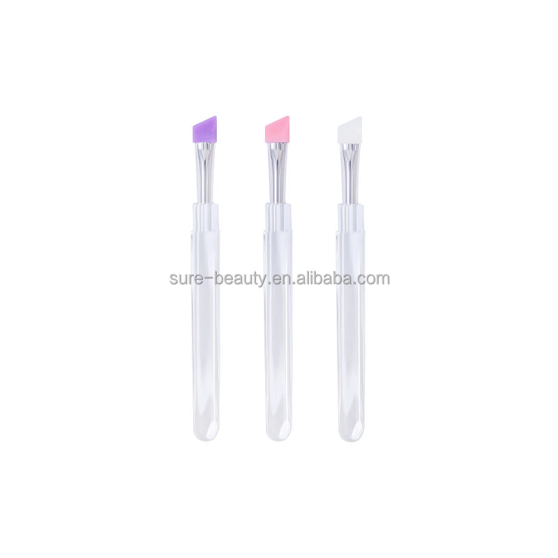 New Arrival Makeup Silicone Brow Brush for Cosmetic