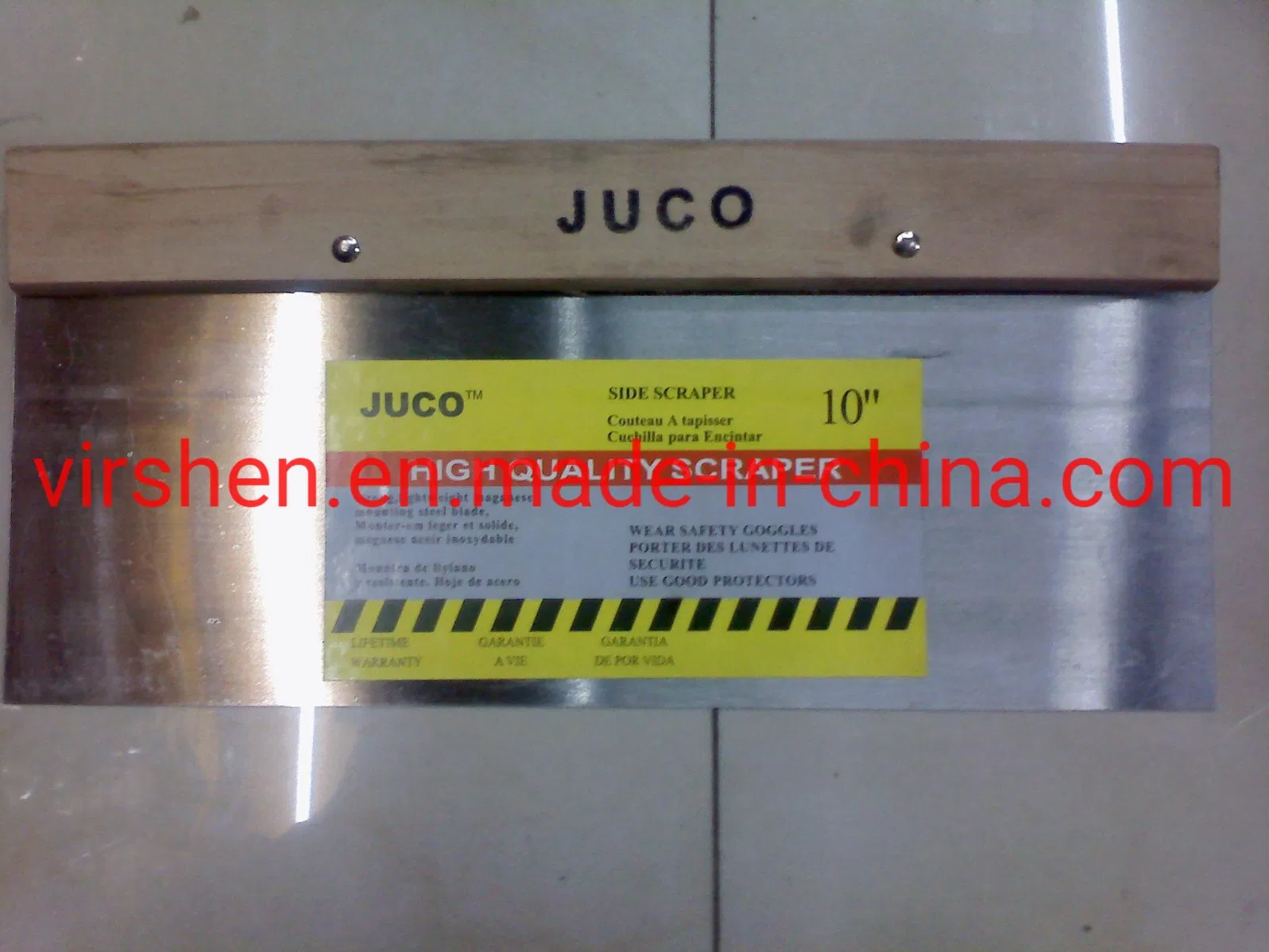 Plastic Handle Wall Scraper, Juco Brand