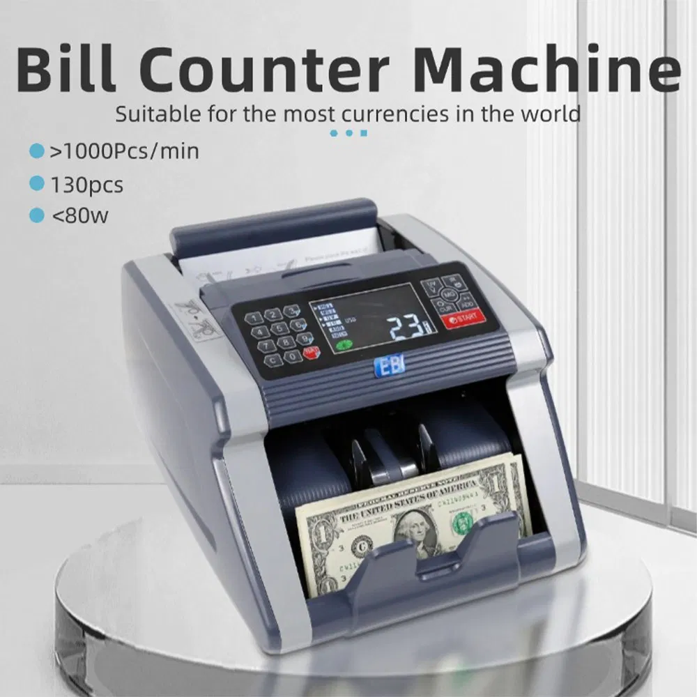 LD-2500 Single Denomination Counter With High Speed Counting Function LED Display Lightweight Commercial Use Portable