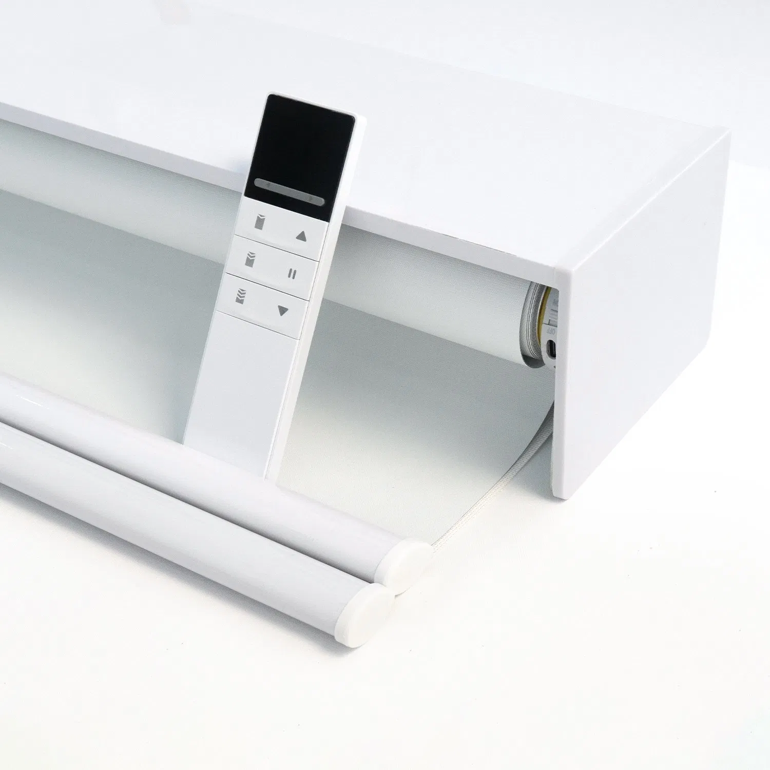 Sisheng Customized OEM/ODM Cordless and Electric Operation Double Layer Curtain for Indoor with Hot Sale Fast Delivery Wholesale Great Quality