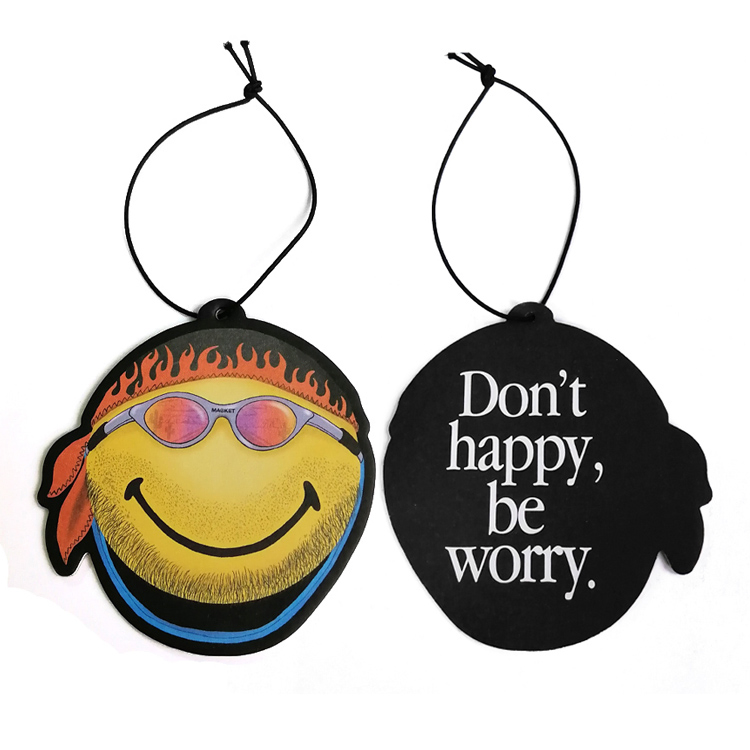 Customizable Hanging Air Fresheners - Perfume Cards for Cars