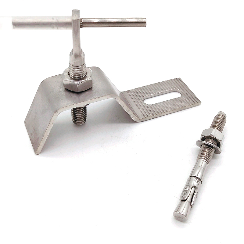 Custom Wall Cladding Clamp Stainless Steel 304 316 Z Bracket for Stone Cladding