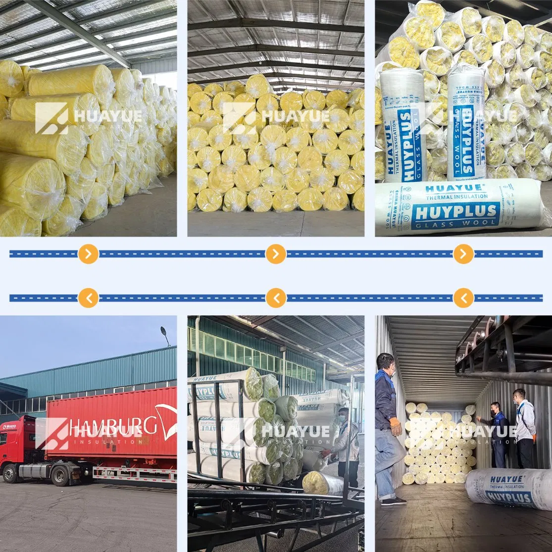 Fireproof Acoustic Insulation Fiberglass Blanket 3.5'' Thickness Lana De Vidrio R19 R30 R38 Soundproof Glass Wool Blanket