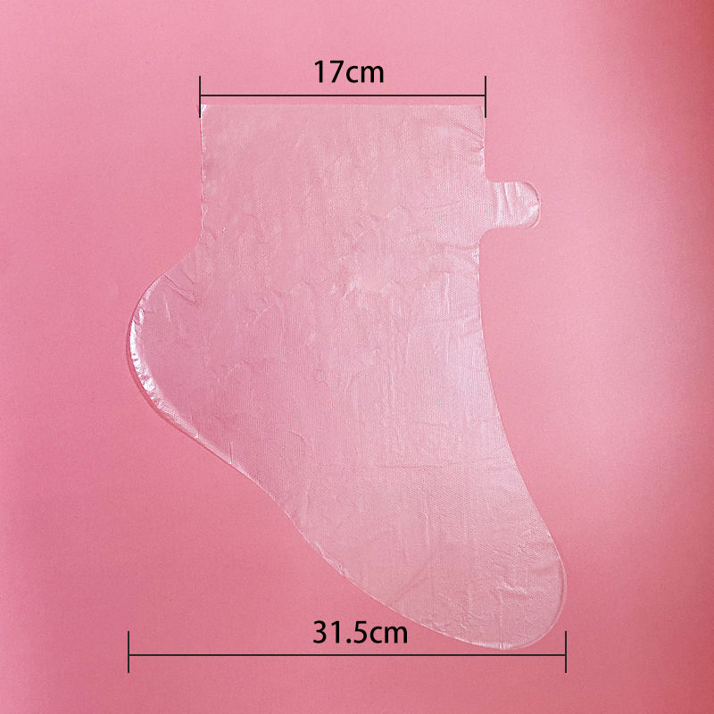 OEM PE Plastic Transparent Foot Insulating Disposable Foot Cover