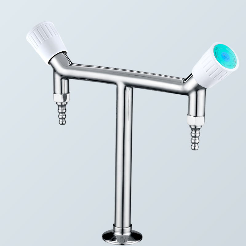 Лабораторный кран химически стойкий, нержавеющая сталь