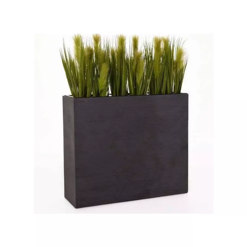 Горшок для растений прямоугольный стекловолокно глина