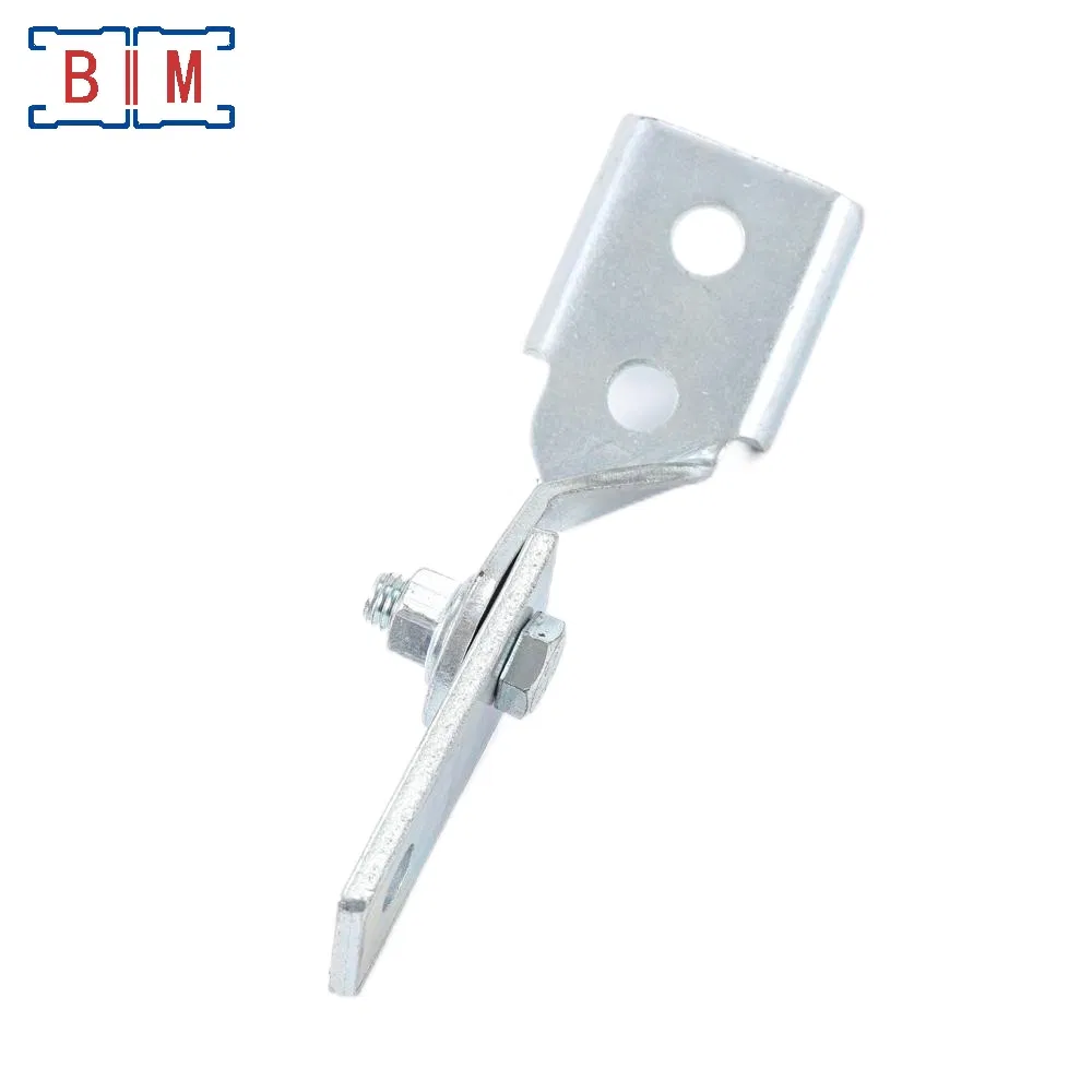 Powder Coated C Channel Bracket Fixed Connector Anti-Seismic Hinge Fitting