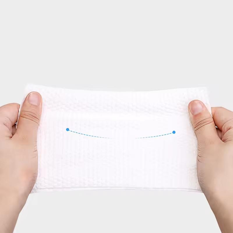 Disposable Tissue Cotton Facial Towel Roll