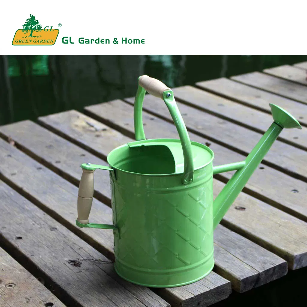 Garden Painted Colorful Watering Tin Can