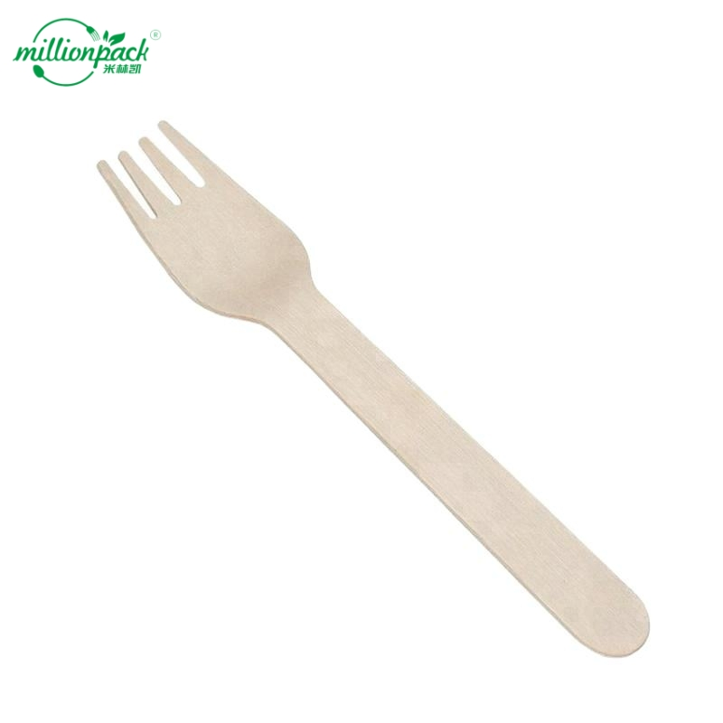 Biodegradable Compostable Wooden Fork for Sustainable Zero Waste Lifestyle