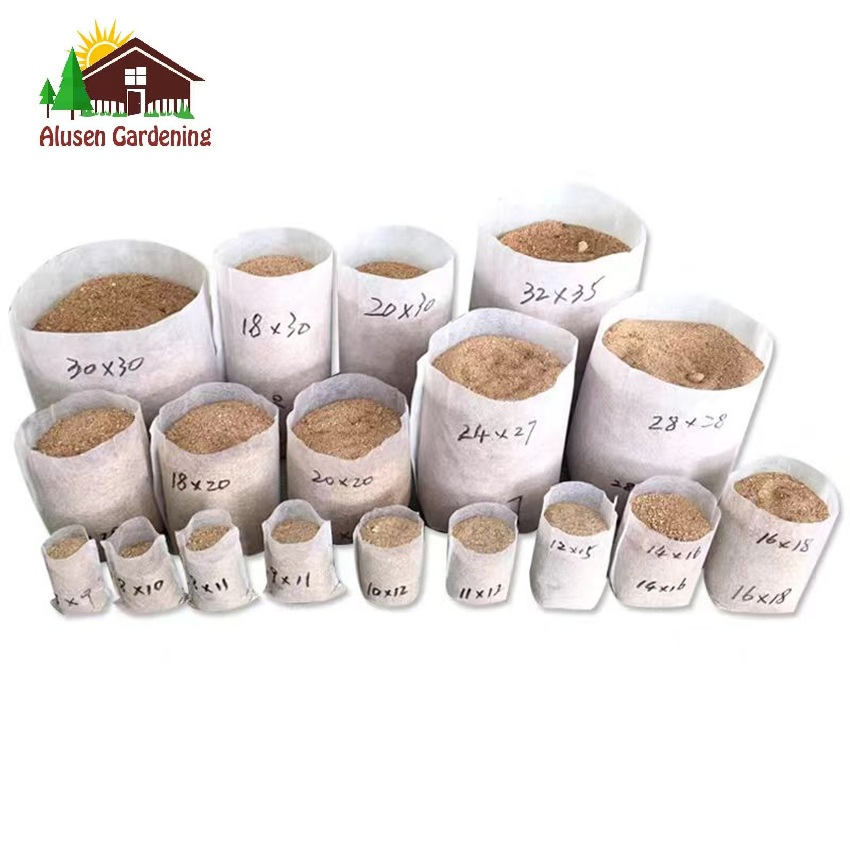 Non Woven Flower Pot Container Breathable Seedling Bag for Agriculture Usage