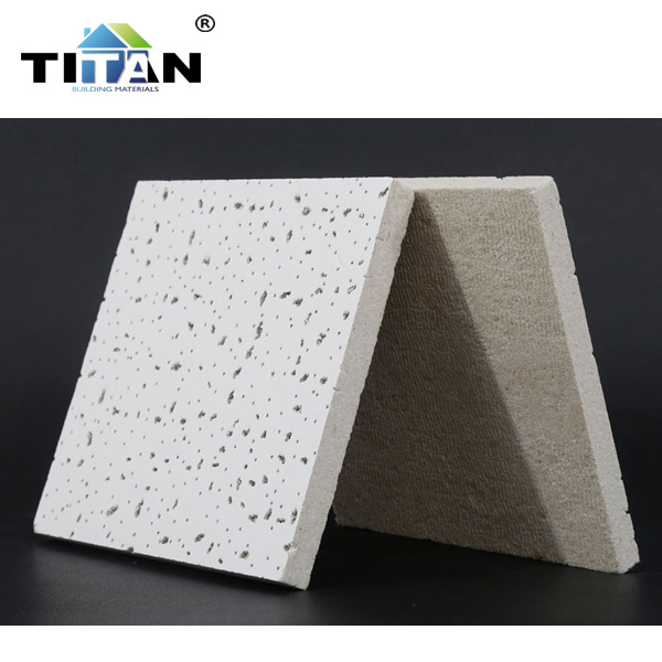 Mineral Fiber Ceiling Tiles Accoustic Ceiling Panel Plaque De Faux Plafond Suspendu