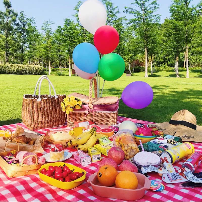 Thickened Picnic Mat, Camping Folding Waterproof and Moisture-Proof Mat, Beach Tent Mat, Portable Picnic Cloth