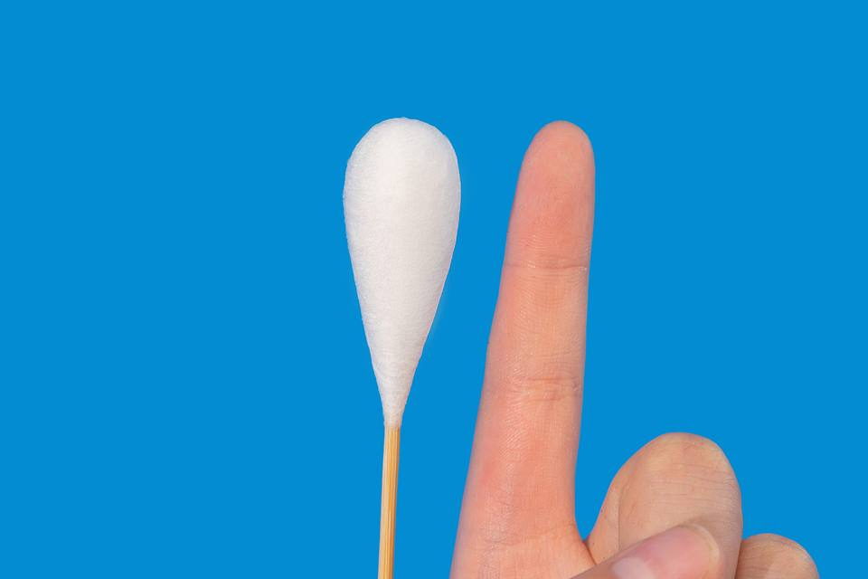 Wholesale Custom Medical Cotton Swab Wooden Stick Cotton Swab